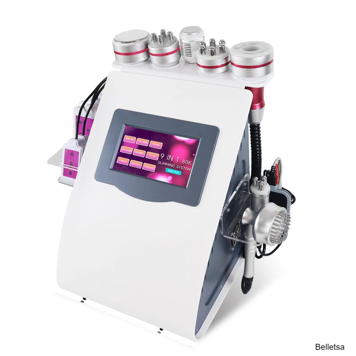 9 IN 1 80K Facial Ultrasound Body Cavitation Shaping Massager Machine Home Facial Deep Cleaning Beauty Device Anti Cellulite 9 IN 1 80K Facial Ultrasound Body Cavitation Shaping Massager Machine Home Facial Deep Cleaning Beauty Device Anti Cellulite