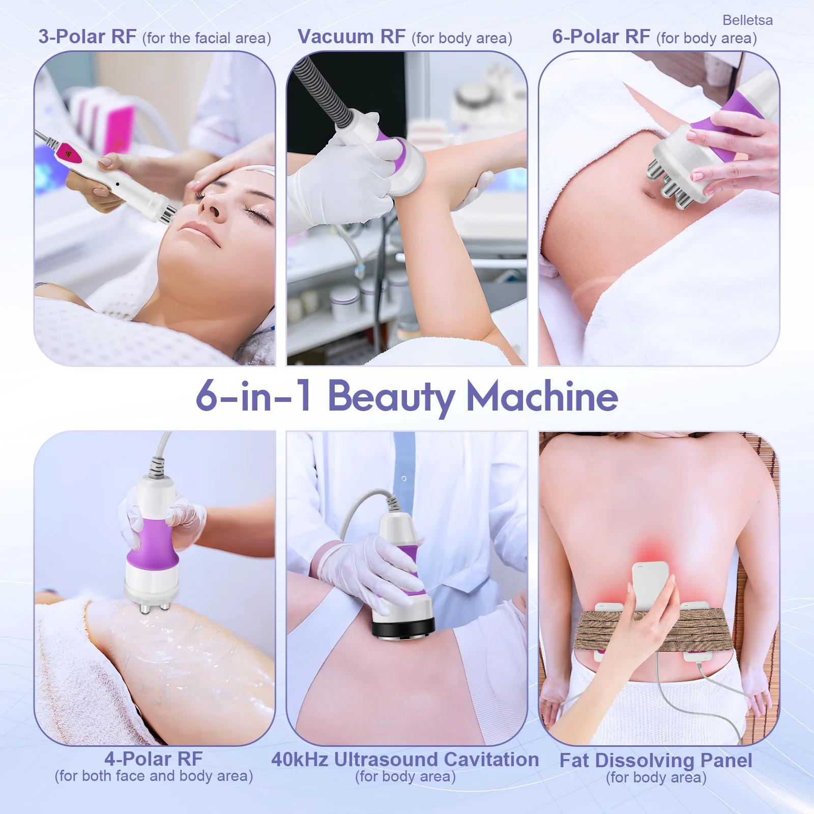 Touch Screen 6-in-1 Body Shaping Laser Lipo Massager Cavitation Vacuum Ultrasonic Machine Fat Burning Cellulite Removal Body Touch Screen 6-in-1 Body Shaping Laser Lipo Massager Cavitation Vacuum Ultrasonic Machine Fat Burning Cellulite Removal Body